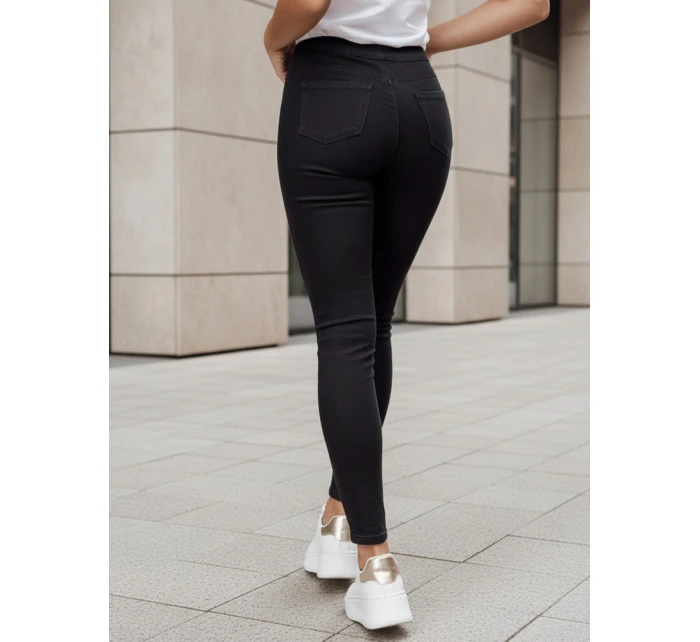 Dámské úzké džíny černé FashionStreet UY2746 Dámské úzké džíny černé FashionStreet UY2746