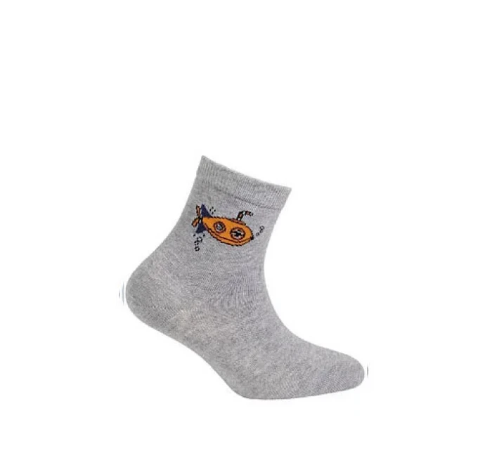 Skarpety  chłopięce wzorowane model 16127234 - Wola