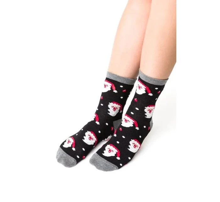 Ponožky Steven art.136 Świąteczne damskie 35-40