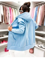 bluza damska Goodlookin niebieska model 21935982 - Moon