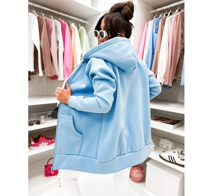 bluza damska Goodlookin niebieska model 21935982 - Moon