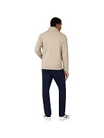 pánská tepláková souprava na zip v béžové a tmavě modré barvě model 22119784 - CHAMPION
