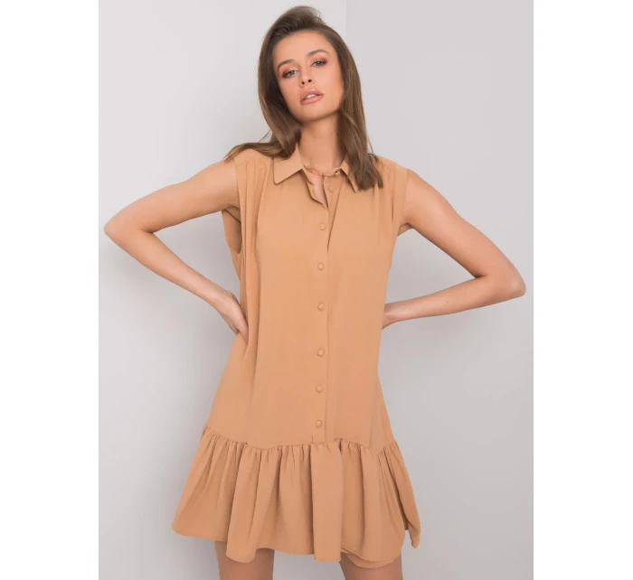 Šaty 341 SK model 15253144 velbloud - FPrice