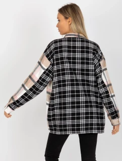 Košile DN KS 3841.02 černá a béžová