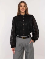 Dámská košile LK KS model 21269937 Černá Lakerta - FPrice Dámská košile LK KS model 21269937 Černá Lakerta - FPrice