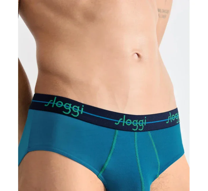 Pánské slipy Start Midi C2P box - MULTIPLE COLOURS 20 - vícebarevné V020 - SLOGGI Pánské slipy Start Midi C2P box - MULTIPLE COLOURS 20 - vícebarevné V020 - SLOGGI