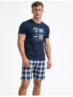 Piżama Cornette F&Y 551/56 Hawaii kr/r 164-188