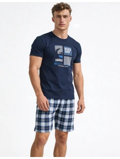 Piżama Cornette F&Y 551/56 Hawaii kr/r 164-188