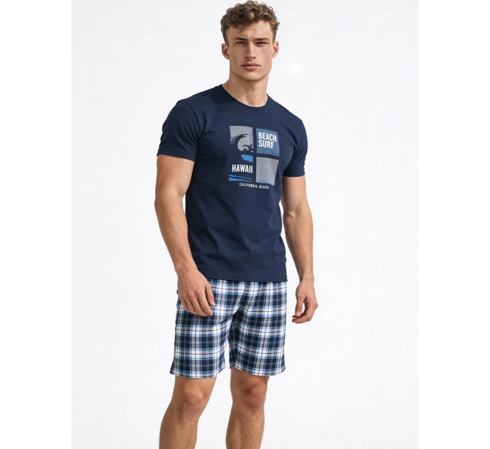 Piżama Cornette F&Y 551/56 Hawaii kr/r 164-188