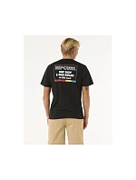 Tričko RIP CURL Surf Revival Ding Repair Tee, černé Tričko RIP CURL Surf Revival Ding Repair Tee, černé