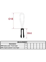 K 4  na zip 20.K black/white model 22510986 - Kariban