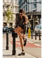 Lakované Dámské Polobotky S Pásky Černé model 21671162 - Boto