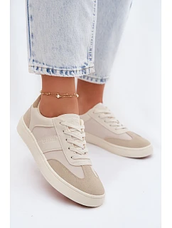 Dámské Nízké Tenisky Big Star model 22069439 Béžové - Big Star Shoes