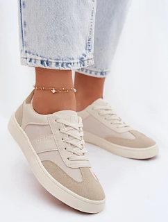 Dámské Nízké Tenisky Big Star model 22069439 Béžové - Big Star Shoes
