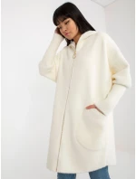 Dámský kabát MBM EN  ecru  model 21421273 - FPrice