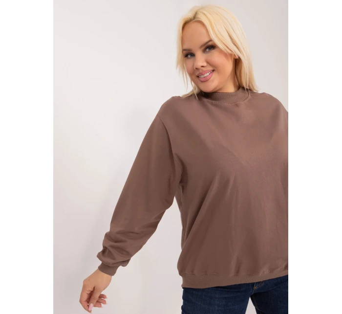 Mikina RV BL 6299.11 hnědá