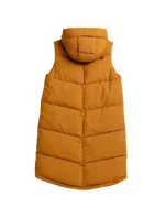 Dámská vesta W H4Z21 KUDP004 82S sv. hnědá - 4F Dámská vesta W H4Z21 KUDP004 82S sv. hnědá - 4F