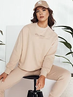 Dámská krémová mikina ERIAN FashionStreet BY1275