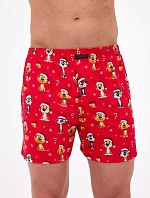Boxerské šortky Cornette 016/21 Psi 2 Vánoce 3-5XL