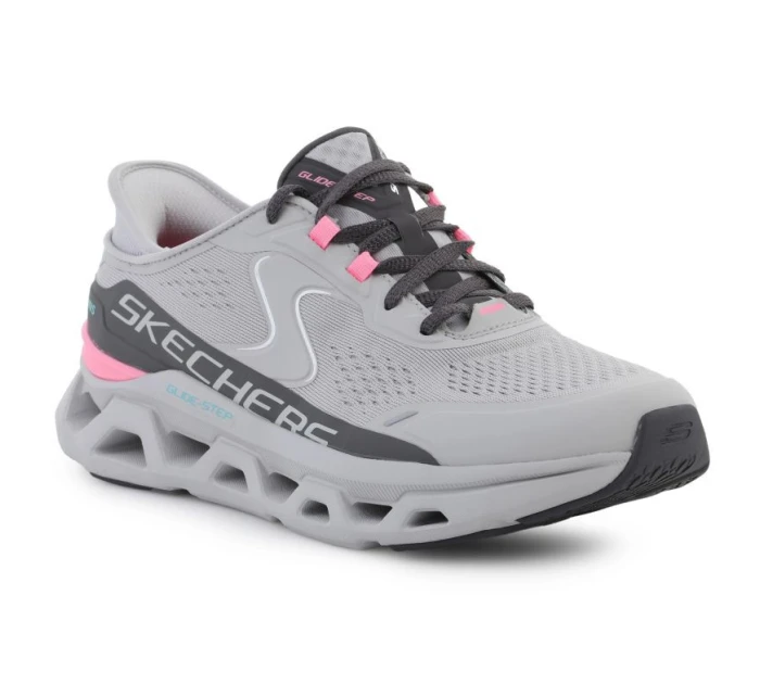 Skechers Slip-Ins - Glide-Step Altus 150510-GYPK Gray/Pink dámské Skechers Slip-Ins - Glide-Step Altus 150510-GYPK Gray/Pink dámské