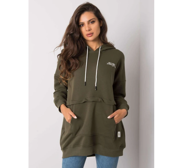 Mikina RV BL 7095.30P khaki