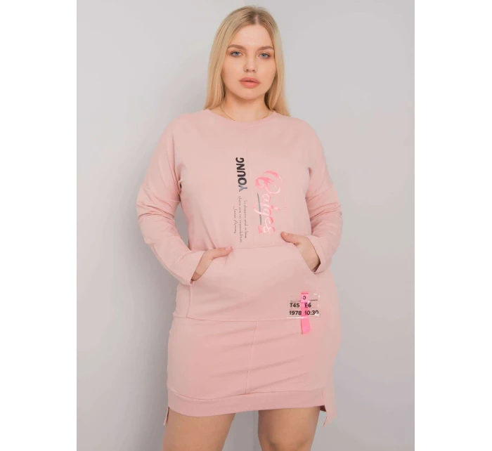 Šaty RV SK 7178.44 světle růžová