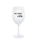 (NE)VINNÁ VÍLA - bílá sklenice na víno 350 ml (NE)VINNÁ VÍLA - bílá sklenice na víno 350 ml