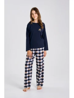 3503 DÍVČÍ DLOUHÉ PYŽAMO ASTRID 146-158