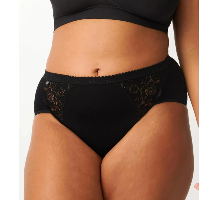 sloggi Chic Midi 4P - BLACK - SLOGGI BLACK - SLOGGI sloggi Chic Midi 4P - BLACK - SLOGGI BLACK - SLOGGI