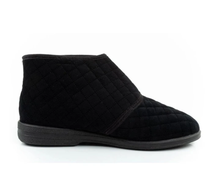 Scholl Lili Ankle zateplené pantofle na suchý zip W F301741004 dámské