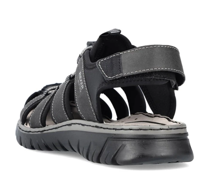 Vestavěné sandály Rieker M 26770-00 RKR584 Vestavěné sandály Rieker M 26770-00 RKR584