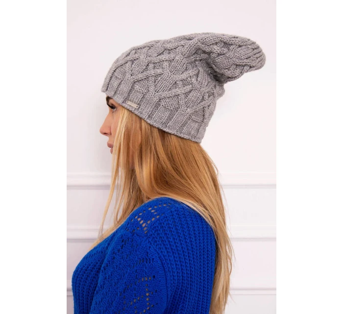 Fleecová čepice Sonia K201 šedá Fleecová čepice Sonia K201 šedá