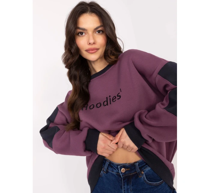 Mikina EM BL 983.10X tmavě fialová Mikina EM BL 983.10X tmavě fialová