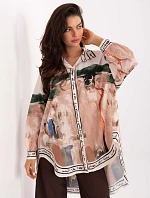 IT košile KS 18729.12 světle béžová