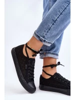 Klasické nízké tenisky Big Star LL274072 černé Klasické nízké tenisky Big Star LL274072 černé