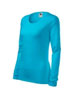 Slim triko dámské tyrkysová Slim triko dámské tyrkysová