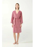 Dámský sametový župan model 20815586 - Vamp