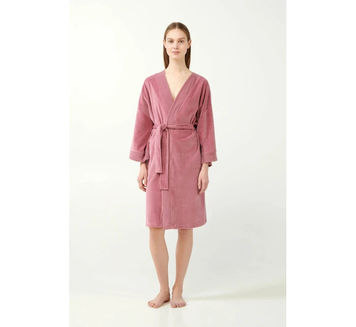 Dámský sametový župan model 20815586 - Vamp