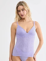 Dámské tílko ZEROFeelBliss THE UP PushUpShirt Light Lilac levandulové - SLOGGI