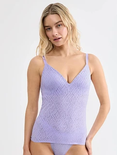 Dámské tílko ZEROFeelBliss THE UP PushUpShirt  Light Lilac levandulové - SLOGGI