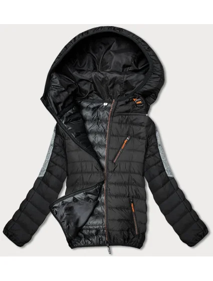 prošívaná dámská bunda s kapucí model 18420071 - J.STYLE