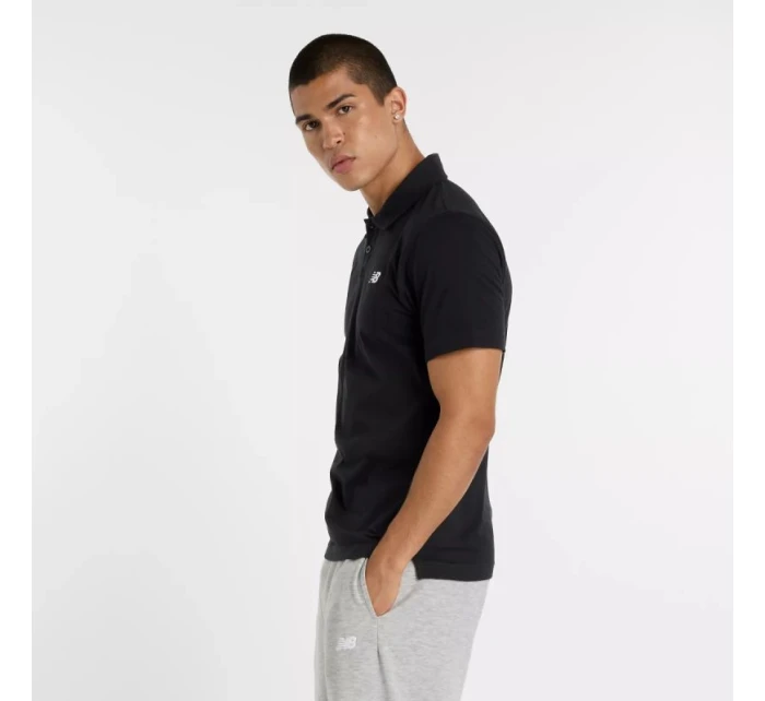 New Balance Jersey Polo M MT51504BK Tričko