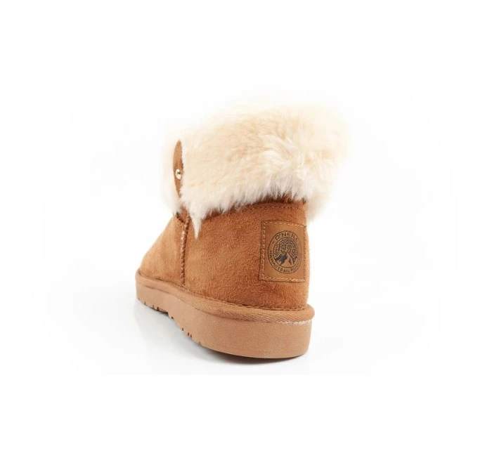 O'neill Jenner Mid zimní kotníkové boty zateplené pohodlné módní hnědé