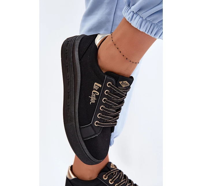 Dámské tenisky na platformě Lee Cooper LCW-26-44-4476 Černé Dámské tenisky na platformě Lee Cooper LCW-26-44-4476 Černé