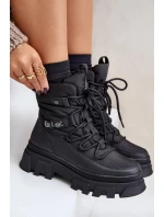 Dámské sněhule na zip Lee Cooper LCJ-24-47-3144 Černé Dámské sněhule na zip Lee Cooper LCJ-24-47-3144 Černé