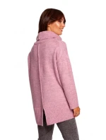 Mikina s rolákem a pulovrem BK086  - BeWear