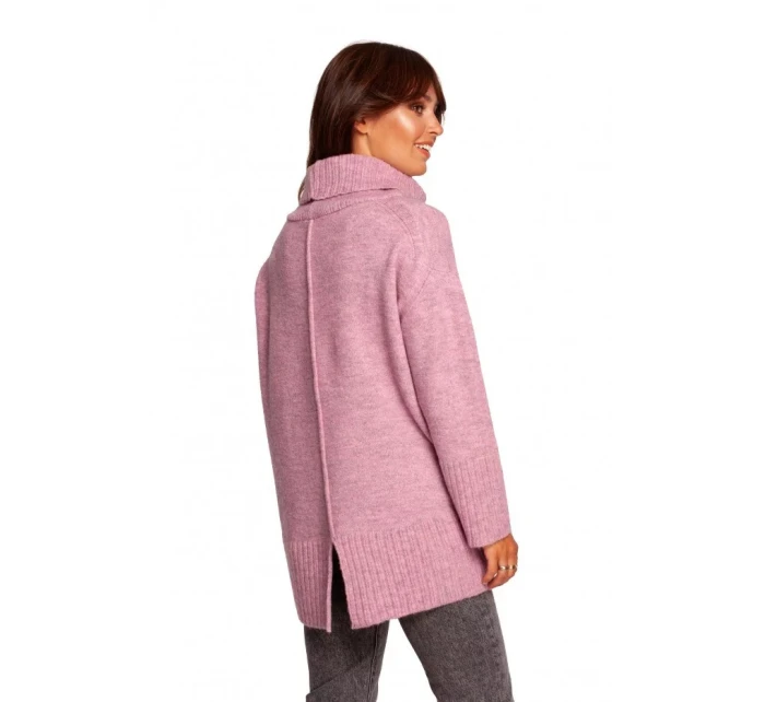 Mikina s rolákem a pulovrem BK086  - BeWear