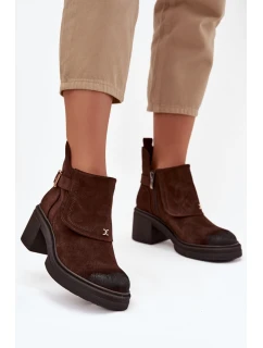 Boty na podpatku model 220893 Step in style