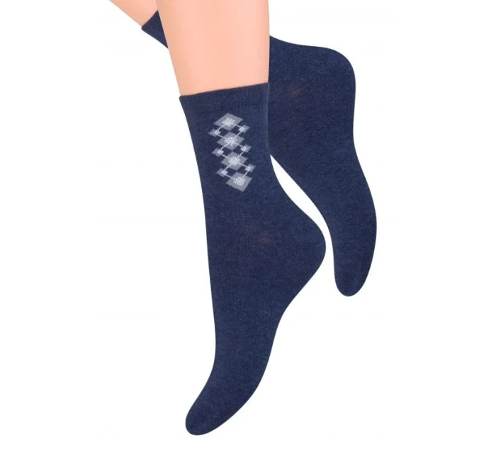 Dámské vzorované ponožky model 5814983 - Steven Dámské vzorované ponožky model 5814983 - Steven