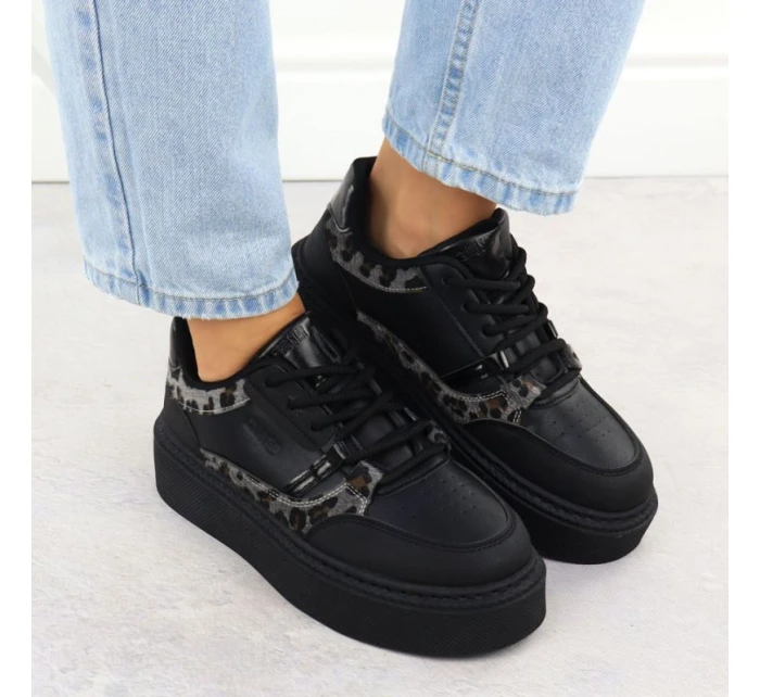 Big Star W SS274358 INT2167B sportovní polobotky na platformě